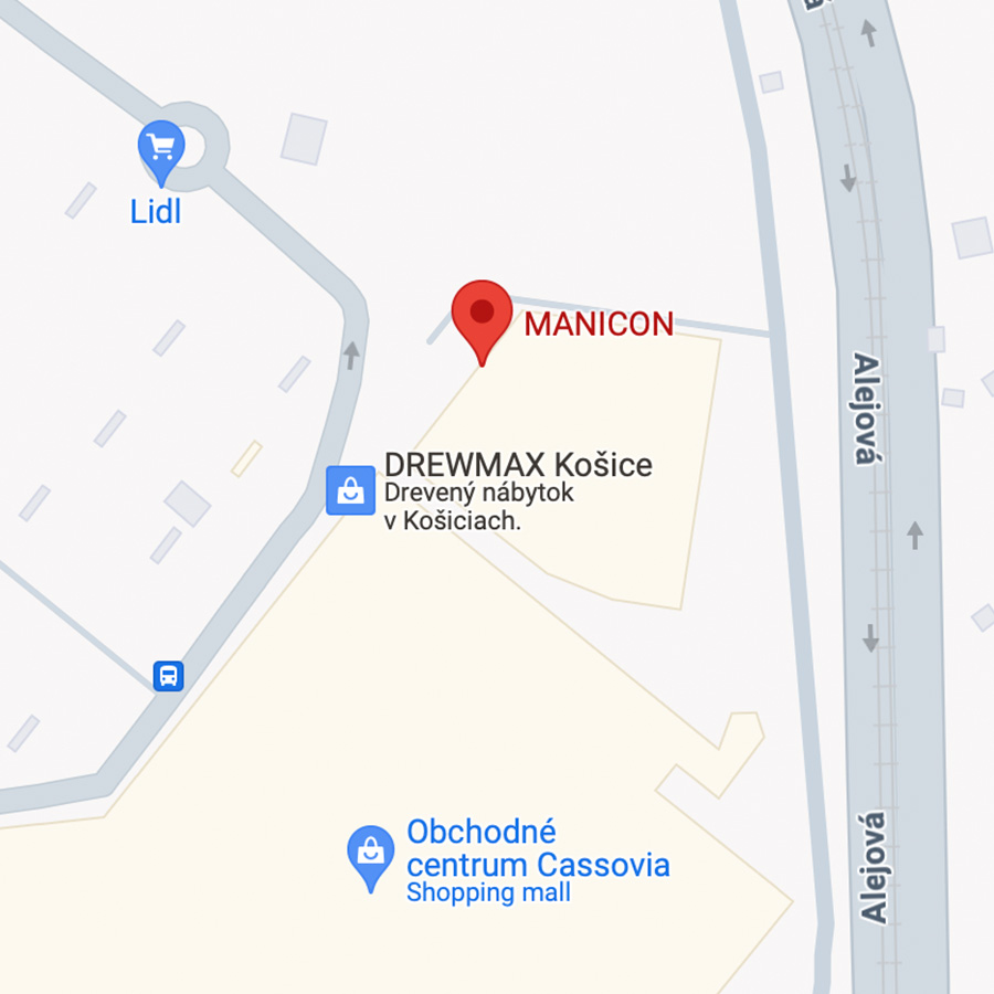 Mapa Manicon